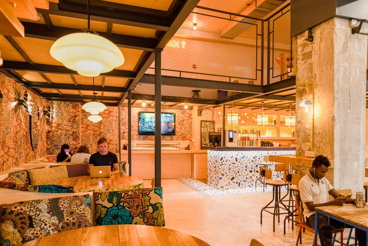 Villa Saint Exupery Beach Hostel Nice Exterior photo The interior of the first Starbucks in Tokyo, Japan