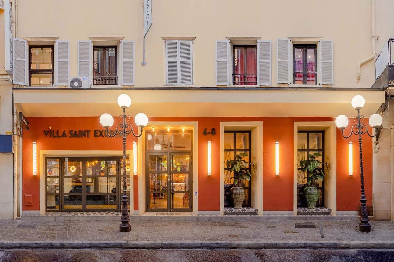 Villa Saint Exupery Beach Hostel Nice Exterior photo Villa Sant'Ercina